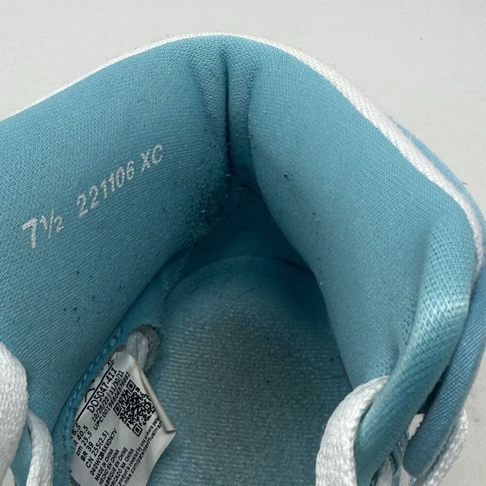 Air Jordan 1 Retro KO AJKO Sneakers Mens 7.5 Bleached Aqua White High Top Shoes - Picture 14 of 16